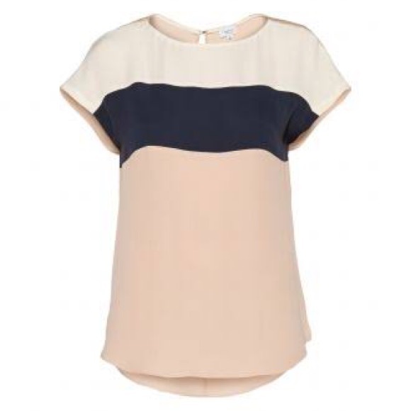 Aritzia Tops - Talula Babaton Stella Silk Colourblock Blouse